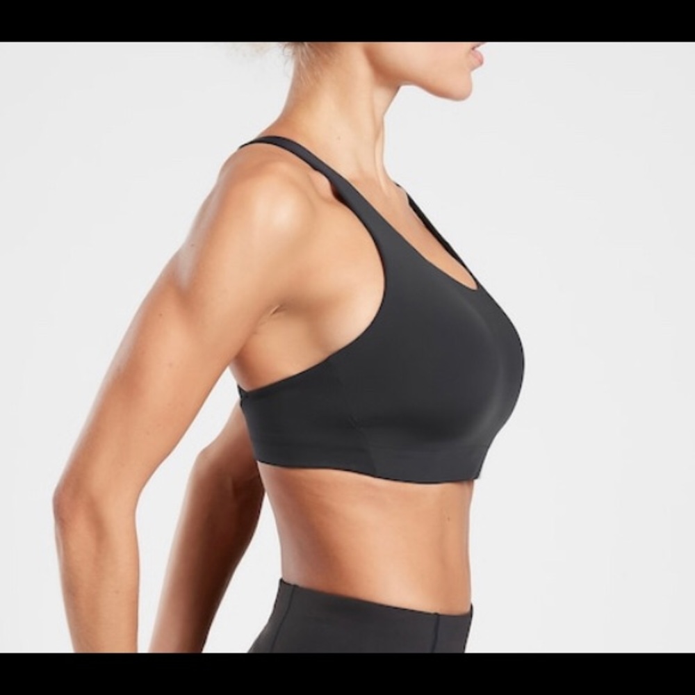 Athleta Advance Bra Black NWT Adjustable 32DD - Picture 4 of 6